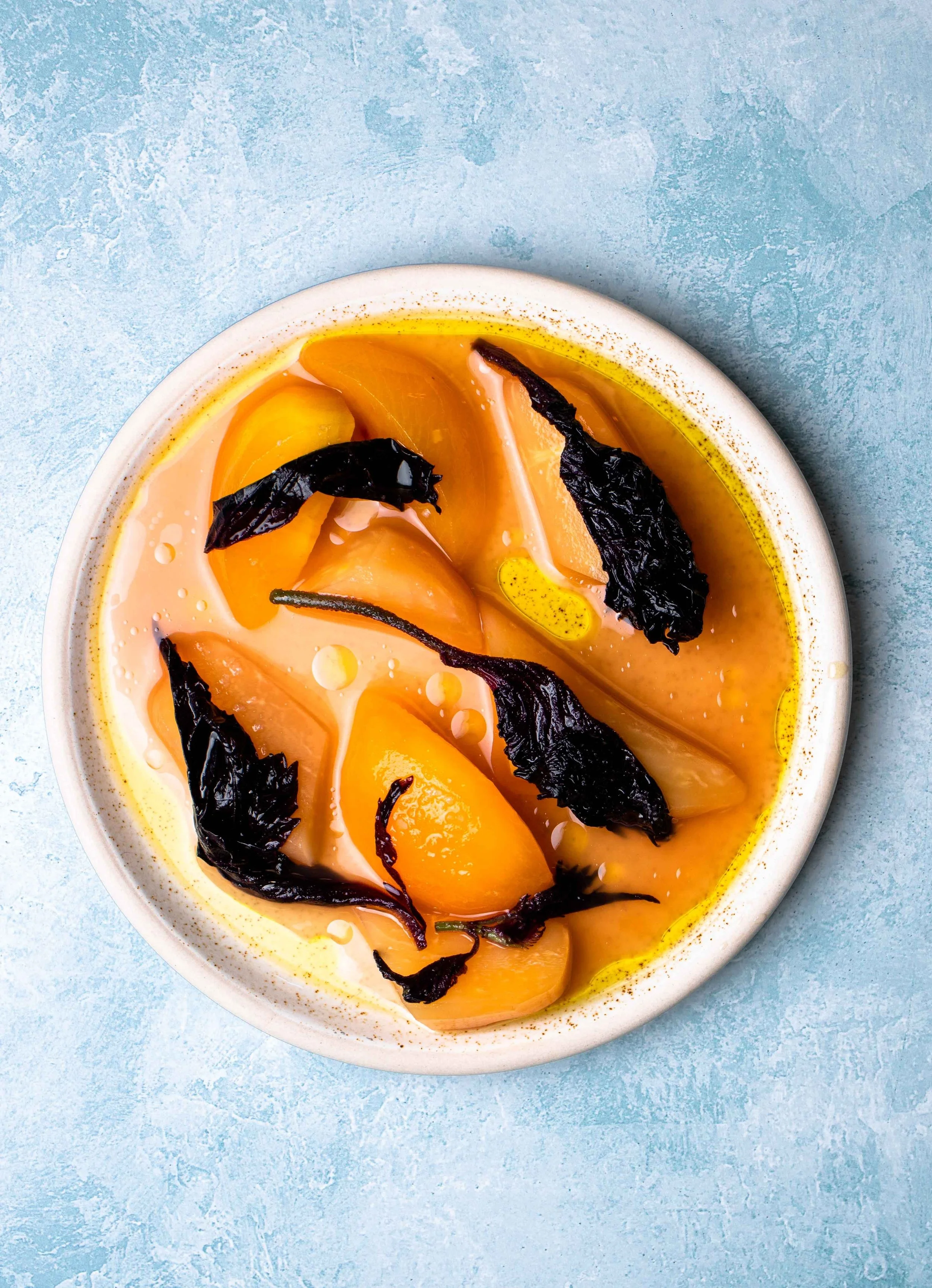 Colorful plated dish showcasing seasonal cuisine